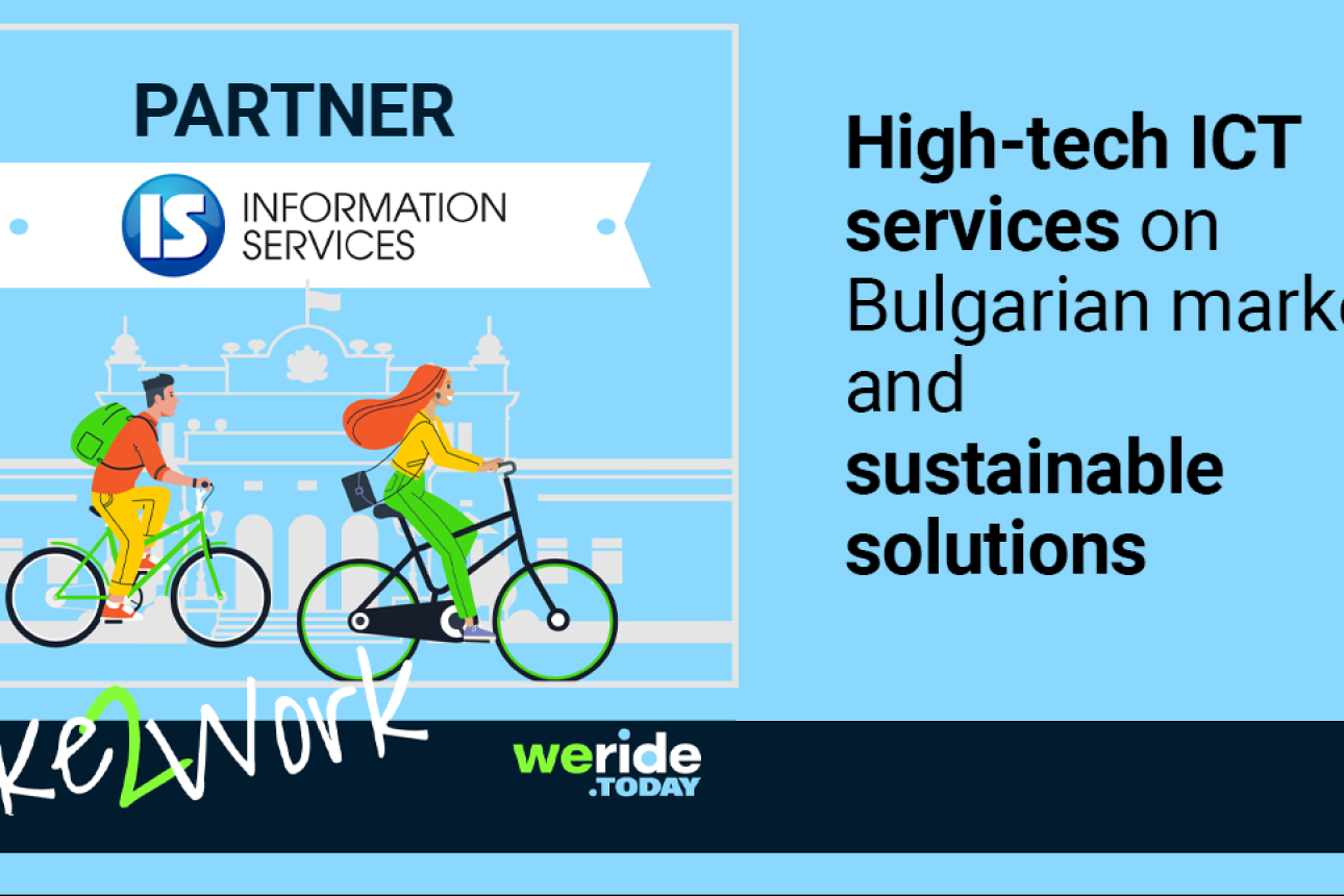 Information Services JSC Becomes a Bike2Work Partner for Sustainability and Wellbeing