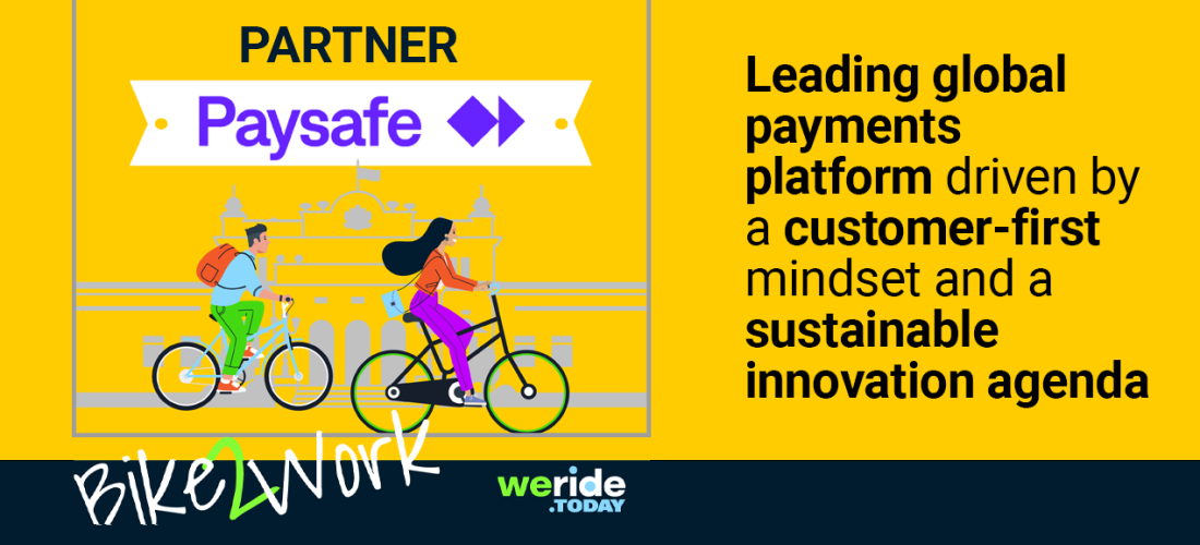 Paysafe Joins Bike2Work as a Global Partner