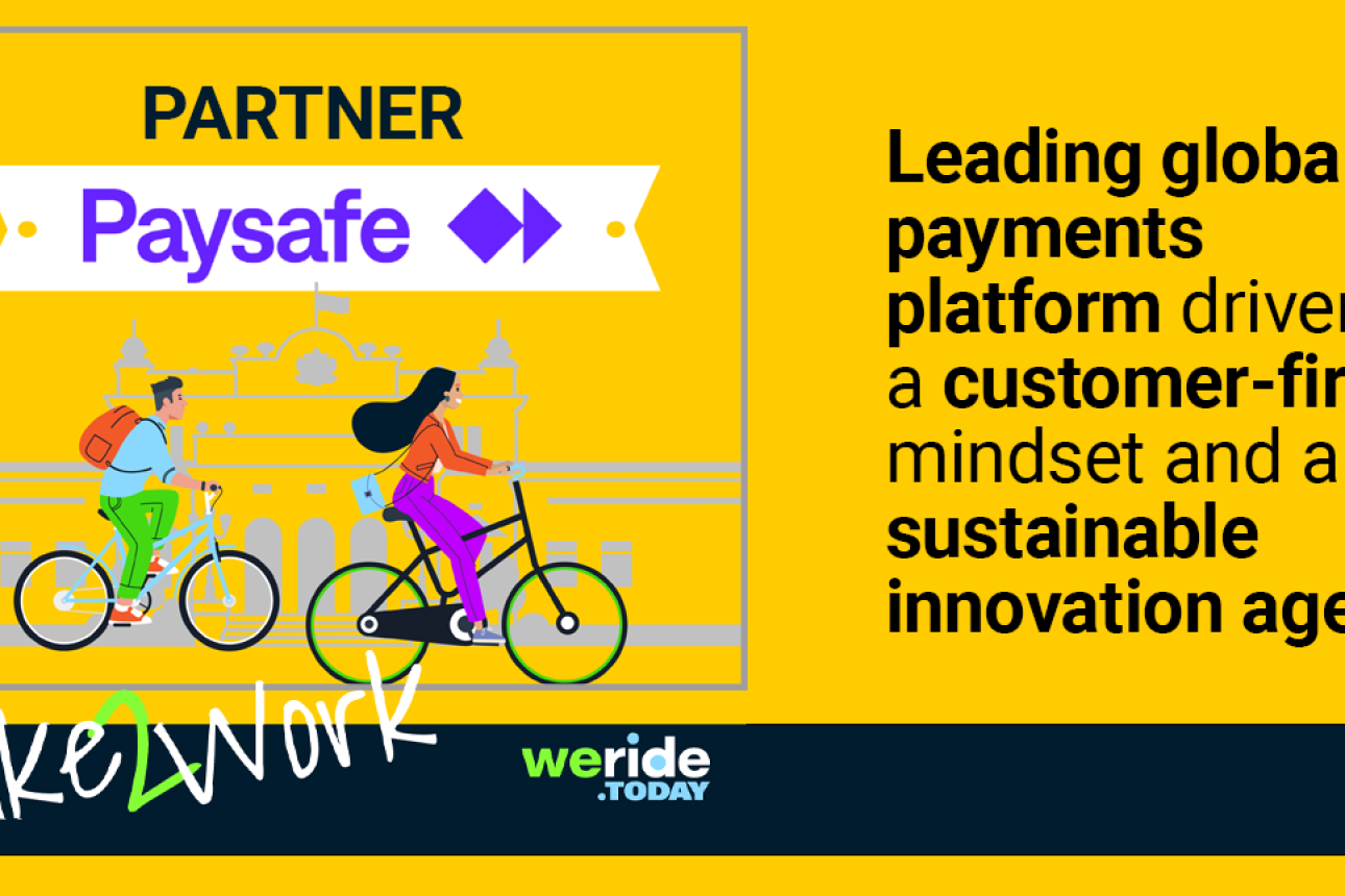 Paysafe Joins Bike2Work as a Global Partner