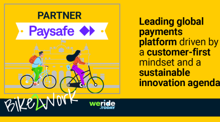Paysafe Joins Bike2Work as a Global Partner